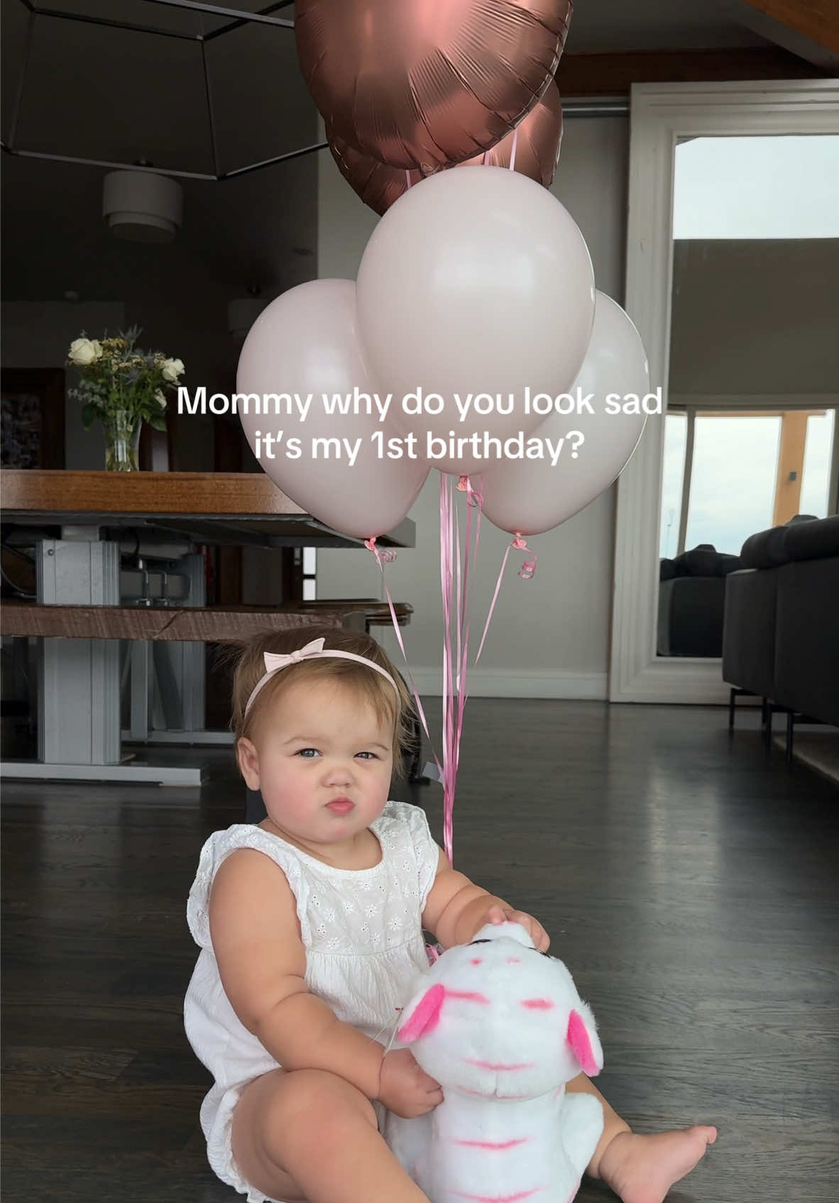 My beautiful Quinnie girl turns 1 today💓 nobody could have prepared me for how bittersweet this day would feel❤️‍🩹 #mom #baby #babygirl #1stbirthday #babyfirstbirthday #postpartum 