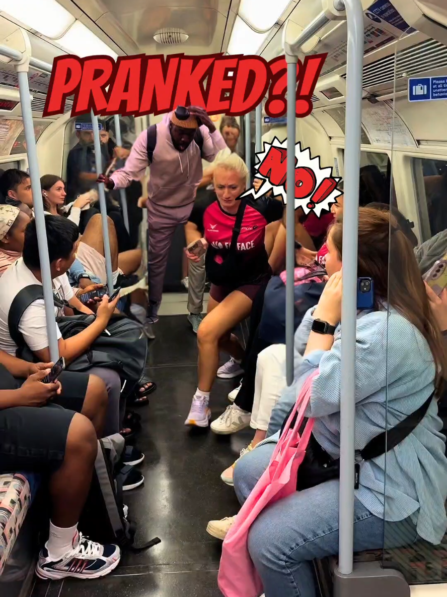 Vomit PRANK gets him a FULL train seat! 🤢😲 #Prank #TrainPrank #Shorts