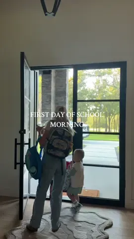 my boys first day of school today 🥹💘⭐️✏️📓🍎🚌 morning in my life as a mom of 3 ❤️ #asmr #morningroutine #morninginmylife #backtoschool #Home 