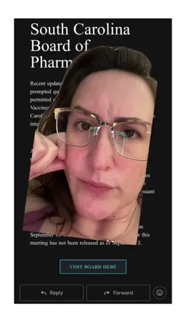 Despite giving COVID vaccines to adults without a prescription since FDA approval, the South Carolina Board of Pharmacy just clarified today, September 4th, that NO COVID vaccines can be given without an order or prescription. Hello? Does anybody possess a spine at the Board?