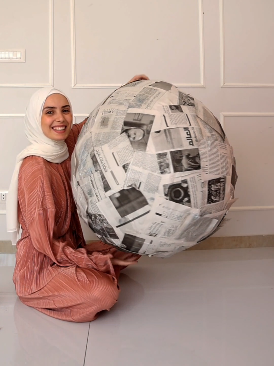 DIY giant egg 🥚 #fyp #crafts #handmade 