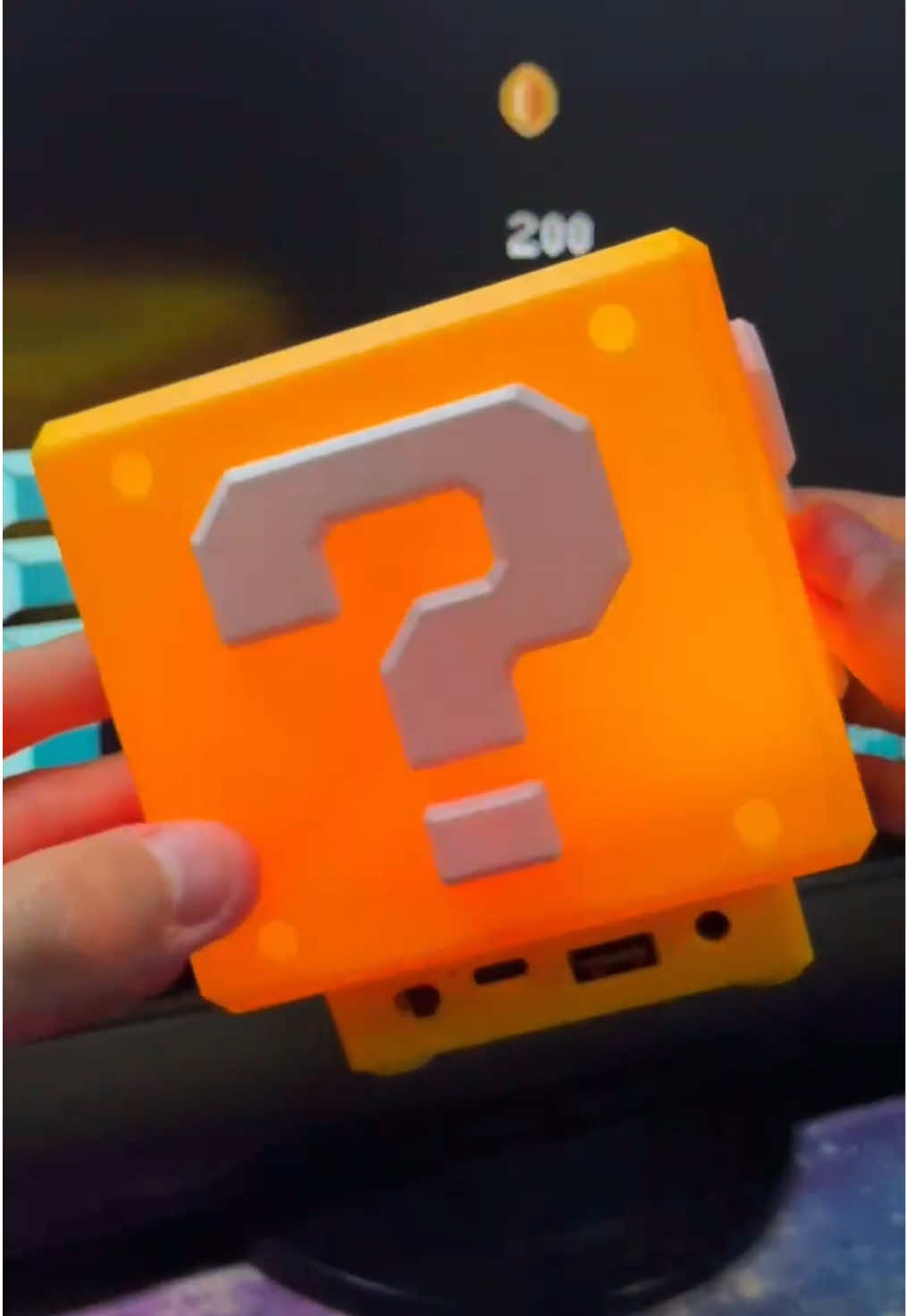 Chécate esta bocina con RGB al estilo de los bloques de Super Mario Bros 😎#tiktokshop #fyp #paratii #paratiiiiiiiiiiiiiiiiiiiiiiiiiiiiiii #mario 