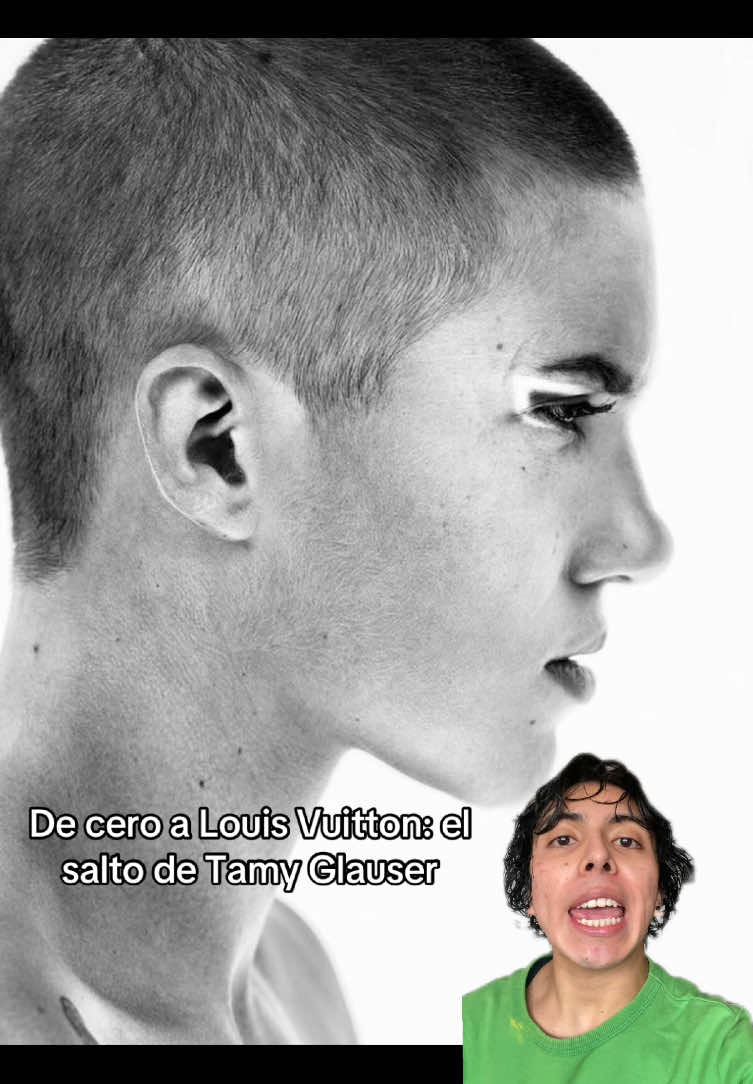 Parte 05 | Modelos andróginos que rompieron las reglas de la moda: Tamy Glauser. ¿Listo para la siguiente? 😉 #tamyglauser #model #androgynousmodel #androgyny #nobinario 