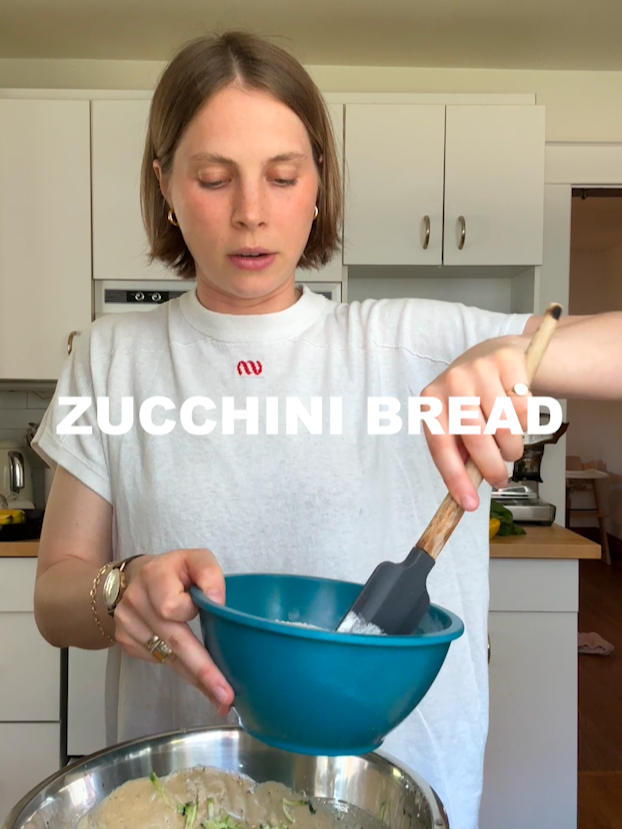 zucchini bread!! xox
