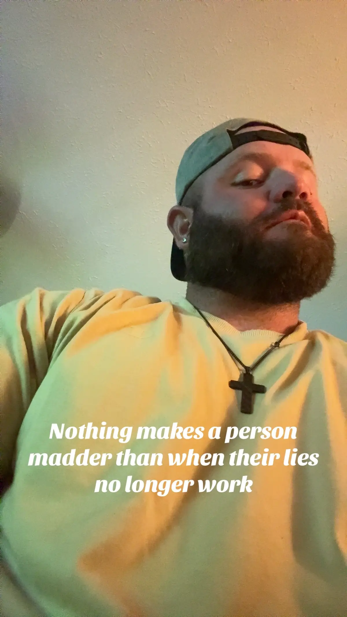 When you stop believing the lies they lose control. Then they have the audacity to get mad because you won’t believe them anymore. Always believe their actions and not their words. Especially if you catch them in lies.  #cheater #lies #breakups #actions #trust 