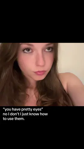 will always talk with my eyes 