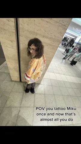 I’m actually a Rin fan 🤓 (I still love my number one idol miss miku though) the first pic is me after Magical Mirai I love vocaloid lemme do more vocaloid tattoos 