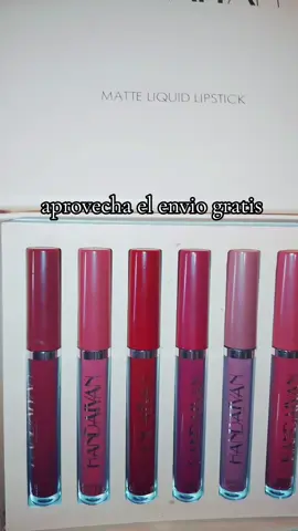 #6 labiales matte resistente al agua y de larga duración #fypシ゚viral #paratiiiiiiiiiiiiiiiiiiiiiiiiiiiiiii #aprovecha el envio gratis 