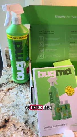 This is the LAST bug spray or pest control you’ll ever need. Kid and pet safe.  ✅ BugMD Essential Pest Control #bugmd #pestcontrol 
