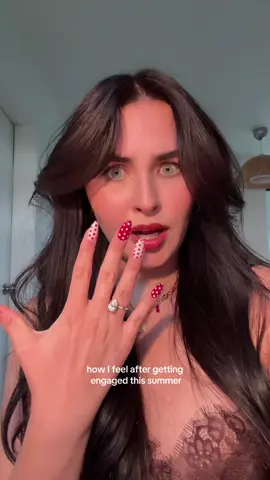 I just haven’t shut up about it since  #engagement #engagementring #pearengagementring 