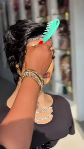Pixie cut goodness 🥰🥰🥰 #shorthair #shortwigs #pixiewigs