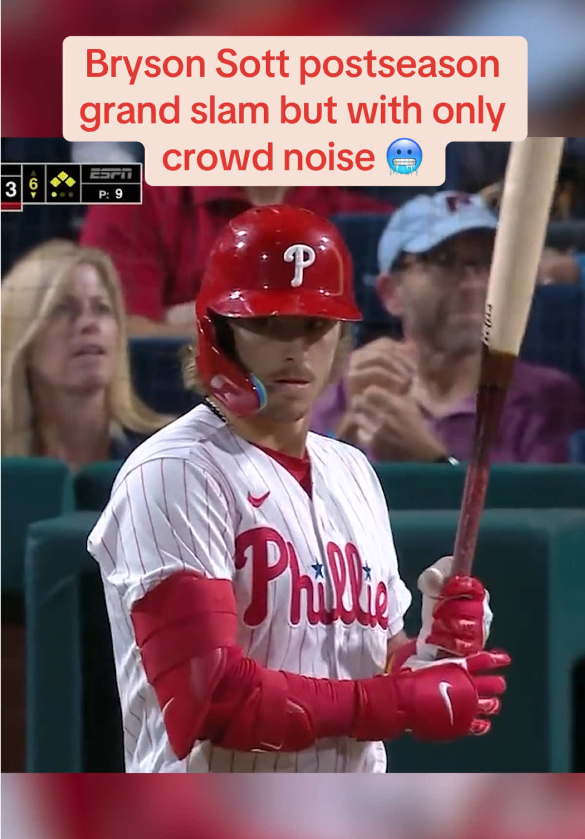 This will give you chills. October baseball is almost here 🍿 #MLB #baseball #philly 