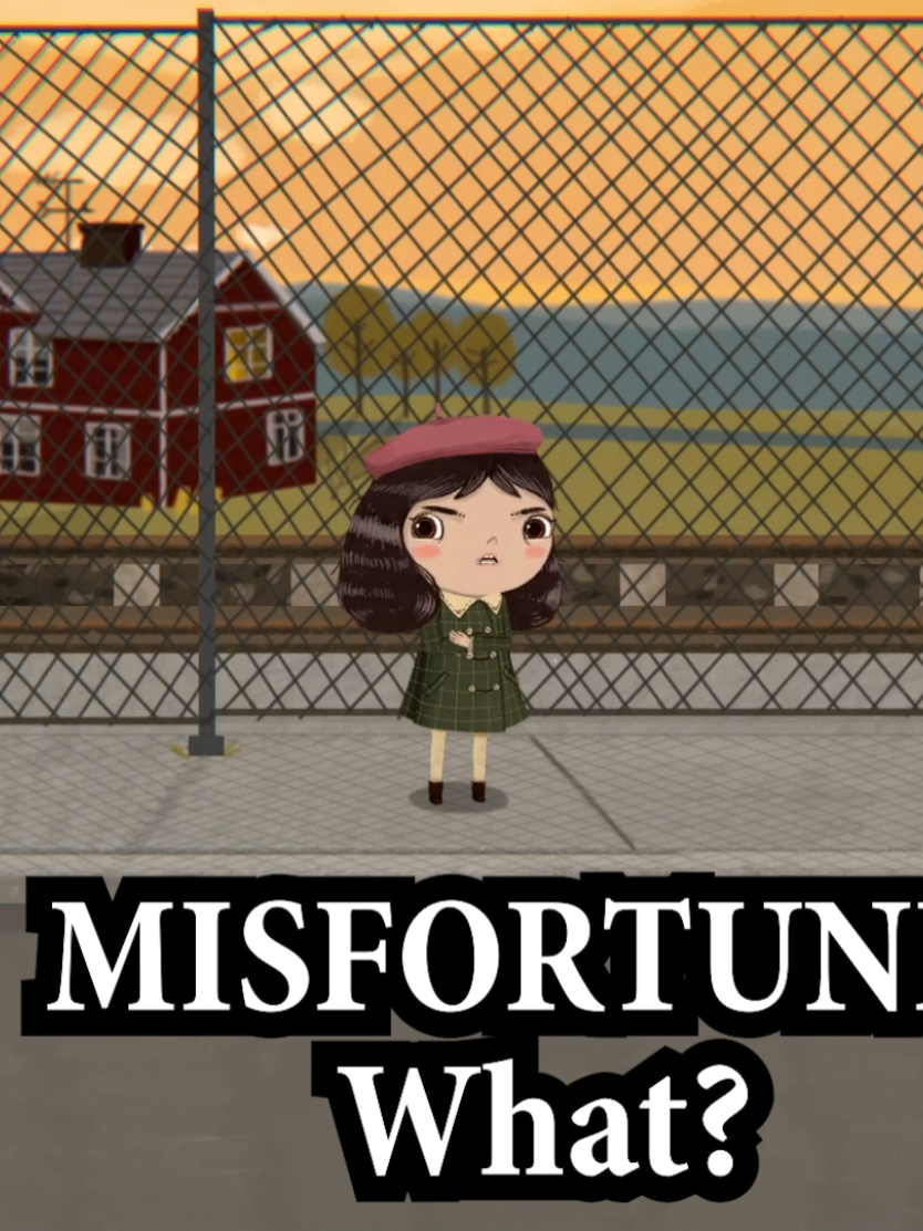 She said that no problem 😂😭 reposting in celebration of a new @Killmonday Games game title! #littlemisfortune #gaming #language 