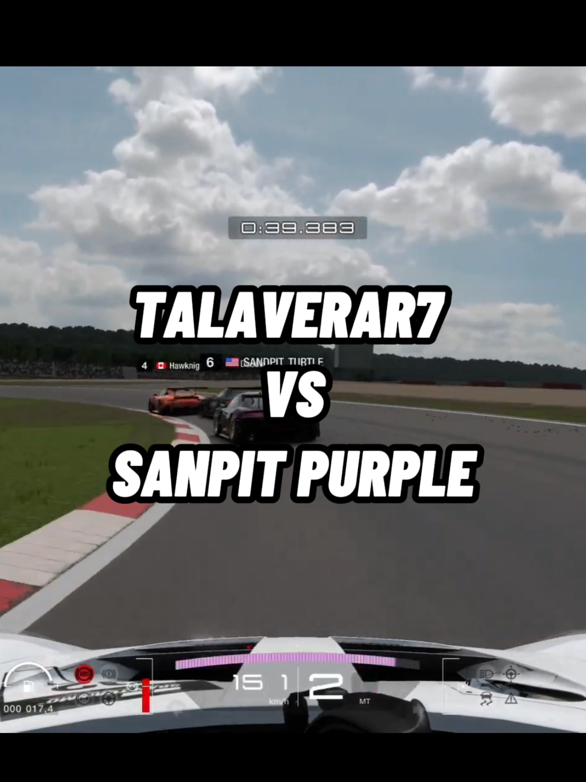 TalaveraR7 vs Sanpit_Purple #simracing #juegosdecarreras #GranTurismo7 #playstation5 #carrerasdecoches 