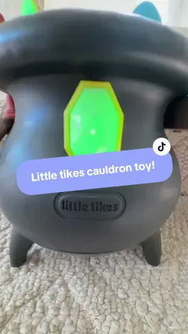 This is my whimsical Halloween toddler mom dream come true! Who knew little tikes had a cauldron toy?! #smallcreator #toys #MomsofTikTok #halloween #practicalmagic 