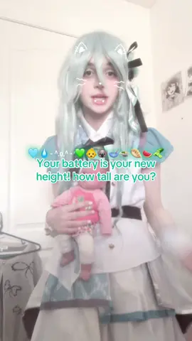 #shizukuhinomori - 🩵💧- ^.o.^ - 💚👶🐨🥣🍲🥟🍉🥒- #shizukuhinomoricosplay #projectsekaicolorfulstage #projectsekai #ella 