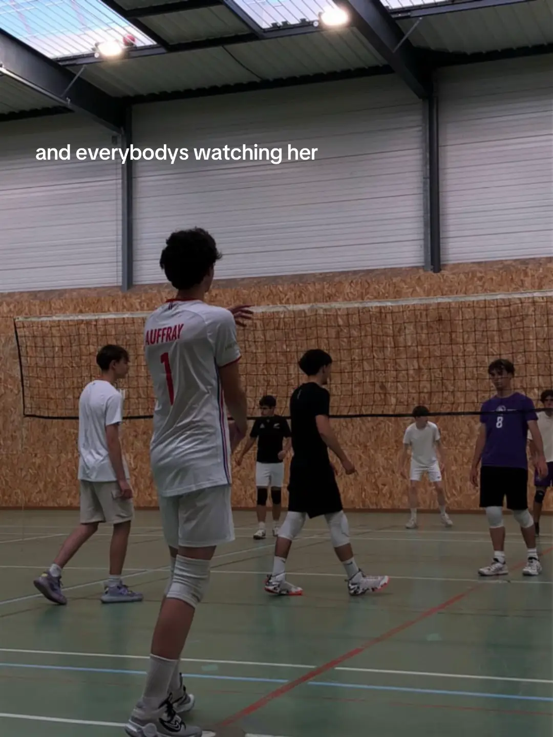 La qualité est pas ouf mais bon …#volleyball 