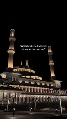 “Allâh herkese kalbinde ne varsa onu versin..” 🥹🤲🏻