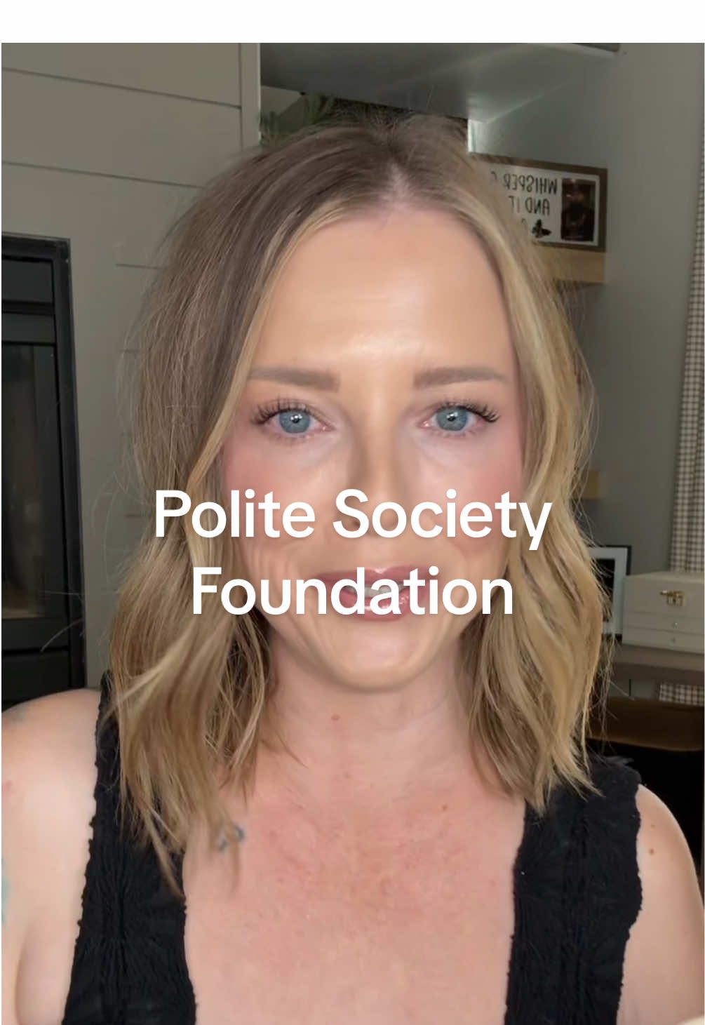 You either love it or you hate it! @Polite Society Beauty more than a pretty face foundation is a love for me! Let me know what you think?#politesociety #politesocietyfoundation #matureskinfoundation #cleanmakeup #morethanaprettyface 