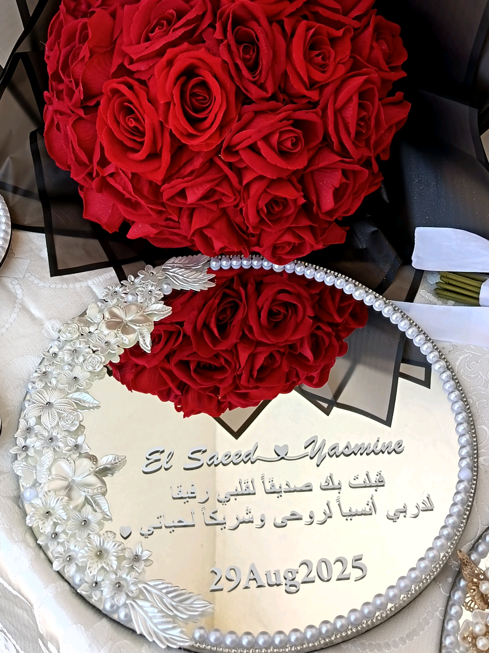 مرايا شبكه بديزاين جديد 😍 للتواصل واتس اب 01554780100 #مرايا #صنيه_شبكه #ورد #عروس #الشعب_الصيني_ماله_حل😂😂 