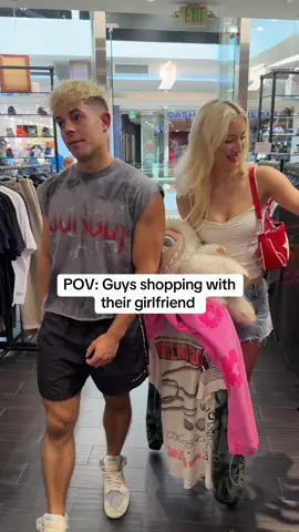 The only thing that saves guys when shopping with their girl 😂 @dgafbella 