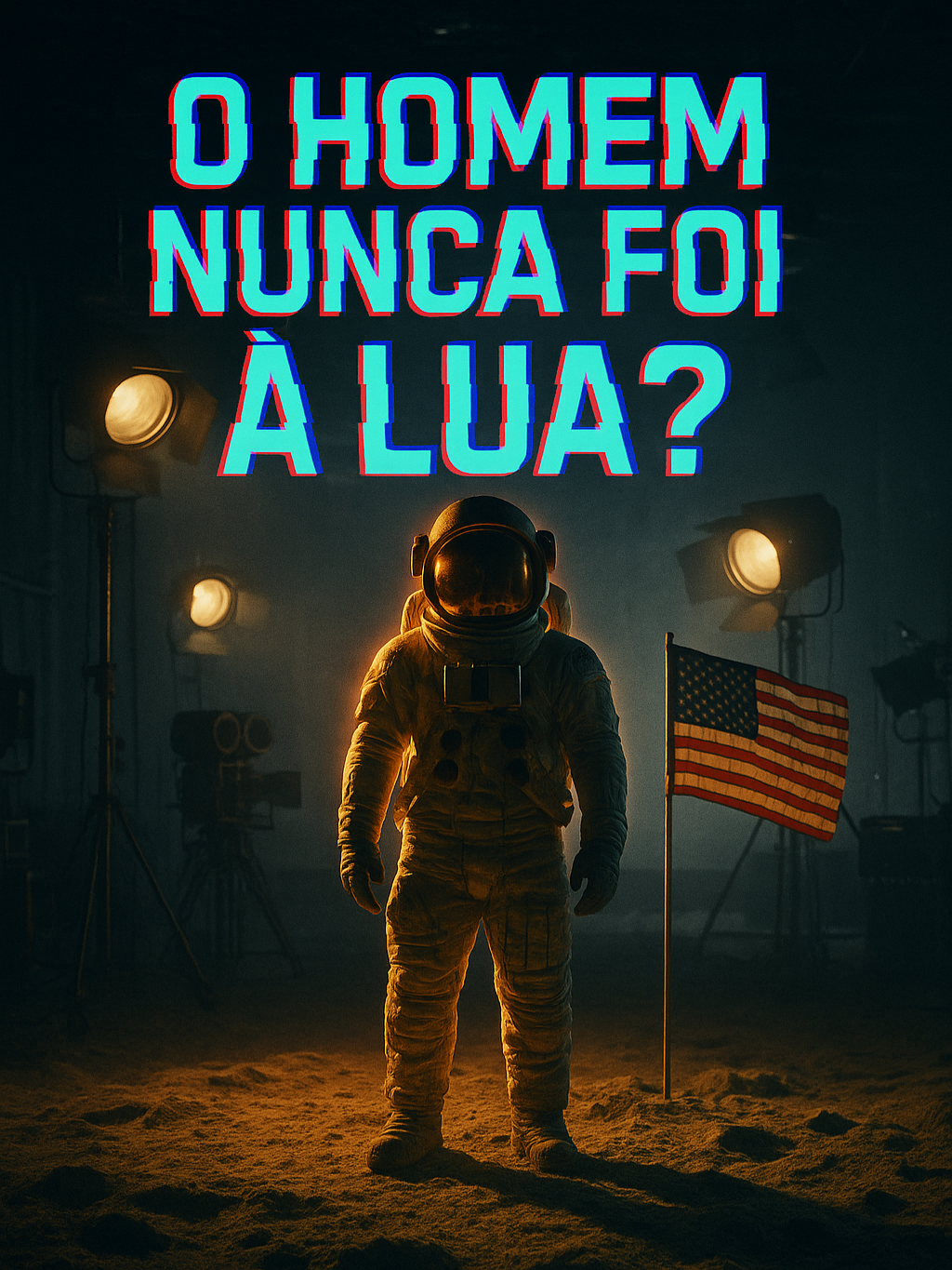 A Maior Mentira da História? O Homem Nunca Foi à Lua! #sergiosacani #homemnalua #teoriadaconspiração #misterio