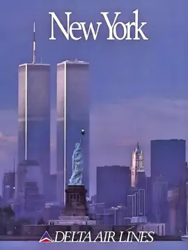 𝗢𝗿𝗶𝗴𝗶𝗻𝗮𝗹 𝗗𝗲𝗹𝘁𝗮 𝗔𝗶𝗿 𝗟𝗶𝗻𝗲𝘀 𝗡𝗲𝘄 𝗬𝗼𝗿𝗸 𝗣𝗼𝘀𝘁𝗲𝗿 (𝟭𝟵𝟵𝟭) “All empires have their symbols — for New York, it was once the Statue of Liberty standing tall beside the Twin Towers.” This 1991 Delta Air Lines travel poster was part of the airline’s celebrated “City Series.” It showcased global gateways with iconic landmarks, capturing a moment in time when the World Trade Center was a proud emblem of New York’s skyline. 𝗪𝗵𝘆 𝗶𝘁 𝗺𝗮𝘁𝘁𝗲𝗿𝘀: • Represents 1990s commercial design and airline branding. • Preserves the Twin Towers in travel history. • Highlights how aviation ads shaped the image of major cities. 𝗙𝗼𝗿 𝗳𝘂𝗿𝘁𝗵𝗲𝗿 𝗿𝗲𝗮𝗱𝗶𝗻𝗴 𝗮𝗻𝗱 𝘃𝗲𝗿𝗶𝗳𝗶𝗰𝗮𝘁𝗶𝗼𝗻: • Internet Archive – Delta Air Lines “New York City” travel poster, 1990: https://archive.org/details/tumblr_de6fe071144c516e6c2428c0d27f79e7_b554ebb3_540 • Chisholm-Larsson Gallery – Original Vintage Poster: Delta Air Lines “New York City,” 1980s: https://www.chisholm-poster.com/posters/CL84288.html • WorthPoint – Delta Airlines Twin Towers Travel Poster (collector archive): https://www.worthpoint.com/worthopedia/delta-airlines-twin-towers-travel-167486663 ⸻ #DeltaAirLines #VintagePosters #NewYorkHistory #TwinTowers #TravelNostalgia