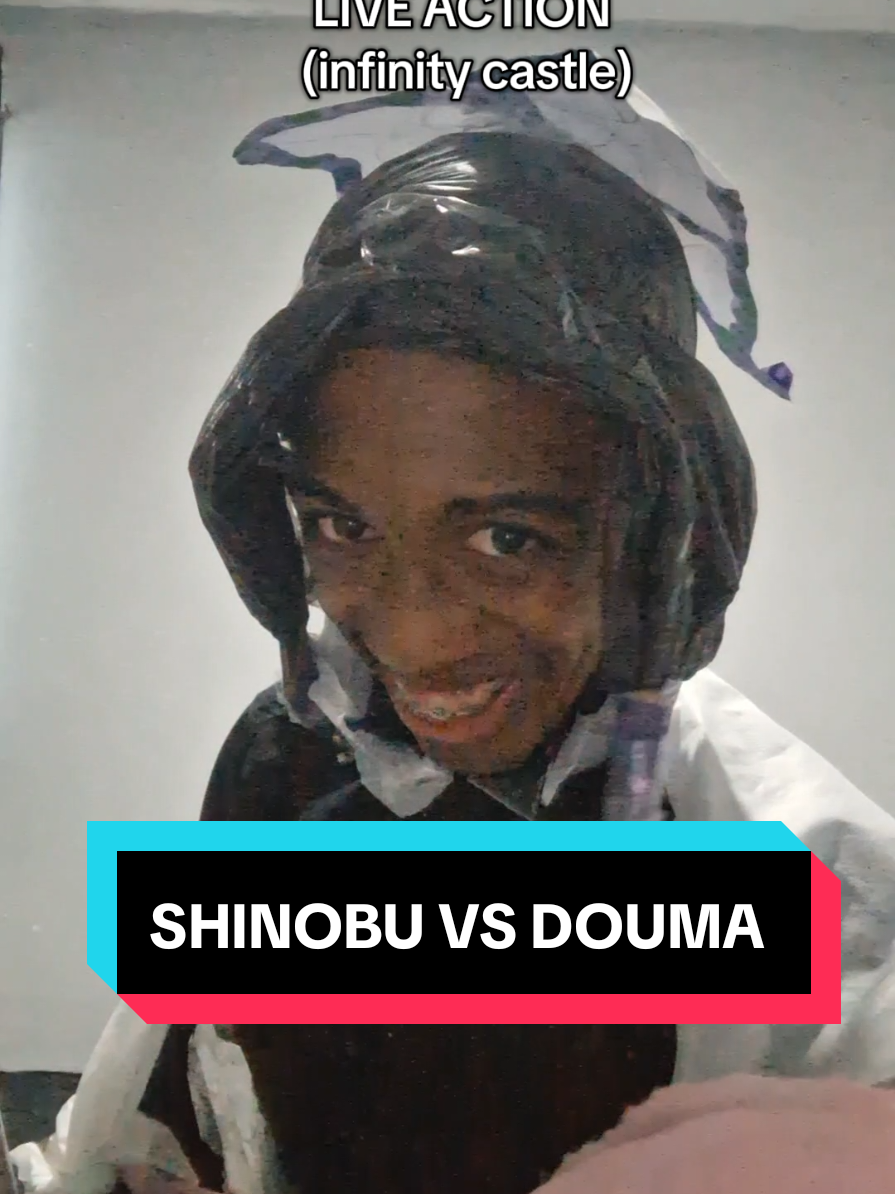SHINOBU VS DOUMA LIVE ACTION #shinobu #douma #demonslayer #infinitycastle #fyp 