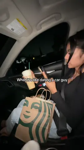 She couldn’t enjoy her Starbucks 😭 #couplegoals 