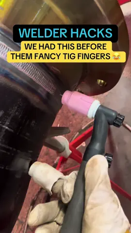 QUICK TIG FINGER. #fyp #welding #welder #weldernation #weldtok 