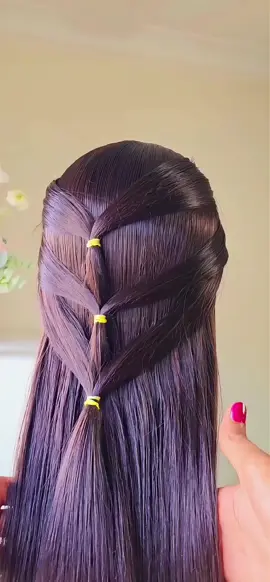 From Simple to Stylish: Hair Glow-Up 💎🔥 #TrendyHairstyle #ViralBraid #InstaHairstyle #fyp #BraidGoals