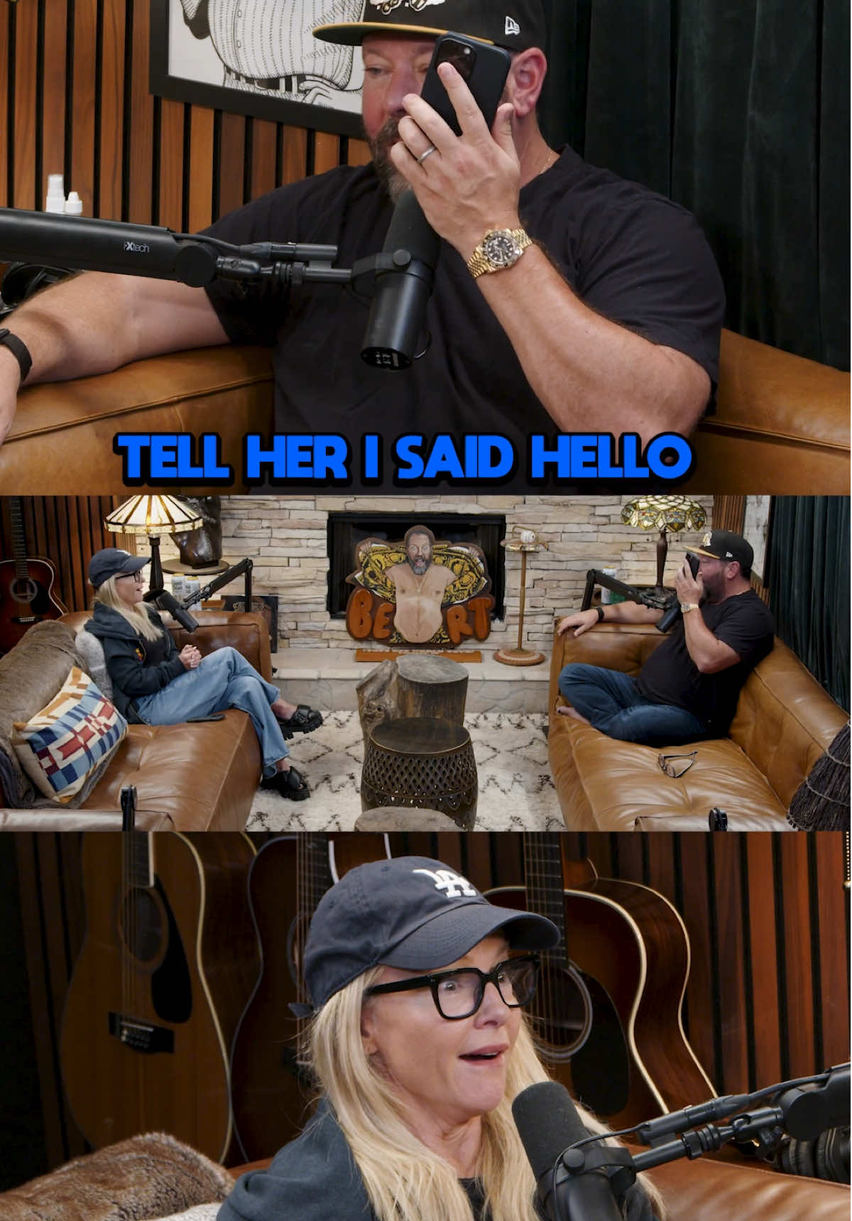 I love my dad and his phone calls #Bertcast with #RachaelHarris 