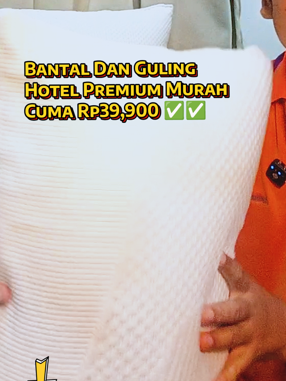 Bantal dan Guling Hotel Premium Busa Memory Foam Murah #bantal #bantalhotelmurah #GajianSale 