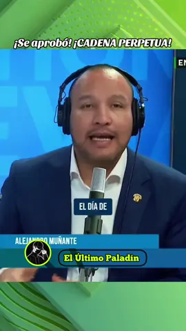 #elúltimopaladín #alejandromuñante #cadenaperpetua #renovacionpopular #perú 