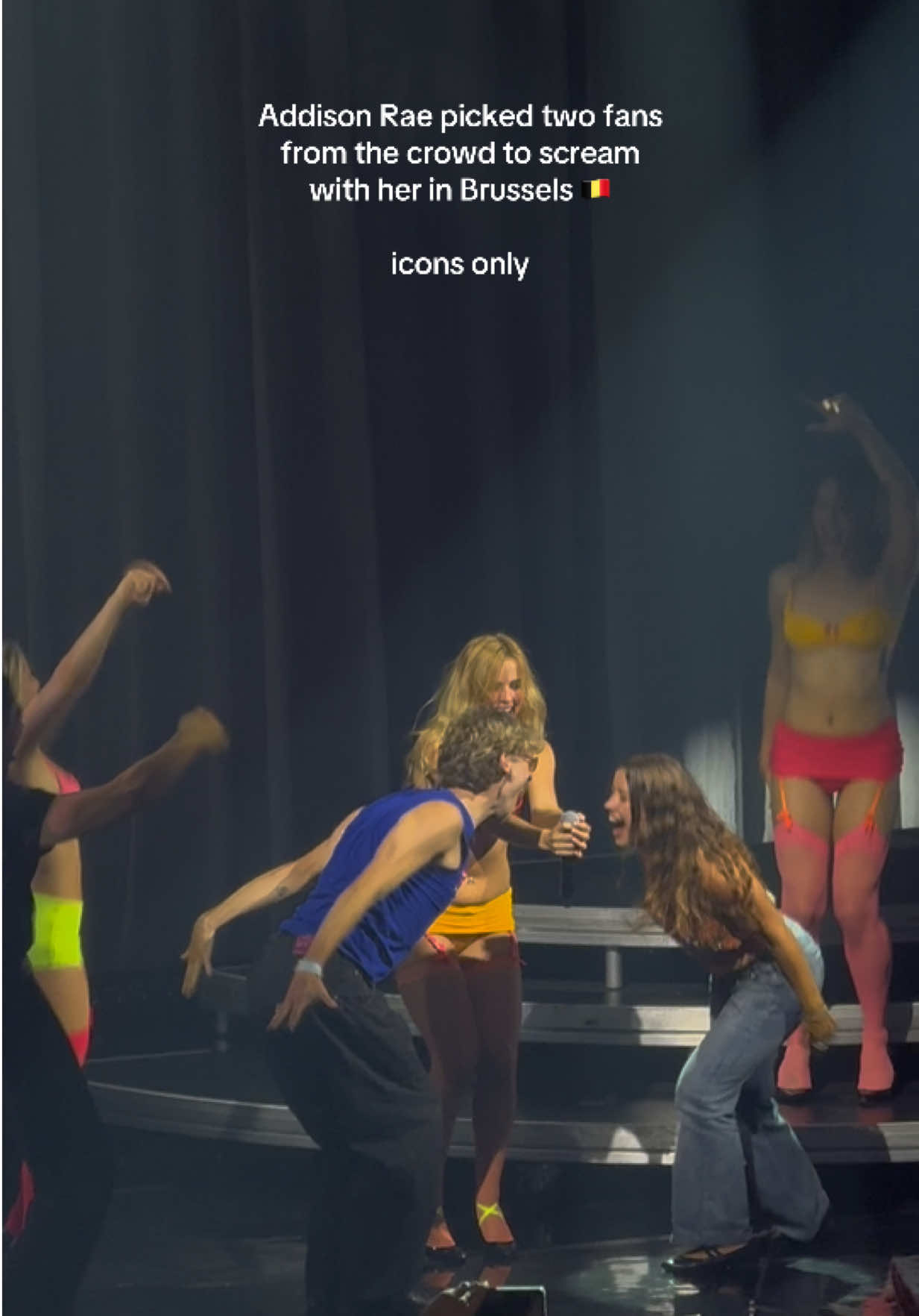 Literally the biggest slay @Addison Rae HQ @Addison #livemusic 