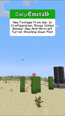 Truly horrific weapon of war...(mod available at link in bio) #viral #memes #Minecraft #minecraftmemes #dailyemerald 