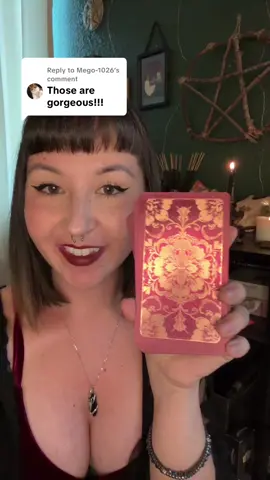 Replying to @Mego-1026 I seriously can’t get enough of these!! 💕✨ #TarotCards 