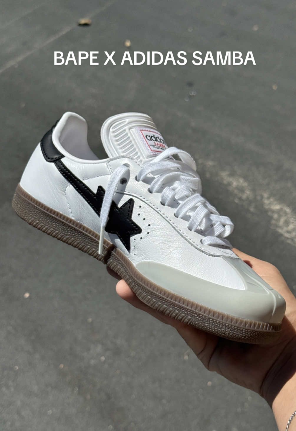 ANOTHER BAPE X ADIDAS COLLAB #bape #adidas #samba #trendy #shoes 