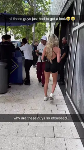 i can’t even walk around without them staring…