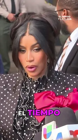 😱 @iamcardib se defendió hablando en español 💃 #ElGordoyLaFlaca, de lunes a viernes 4P/3C por @univision #CardiB #Viral #Trending #clippeo