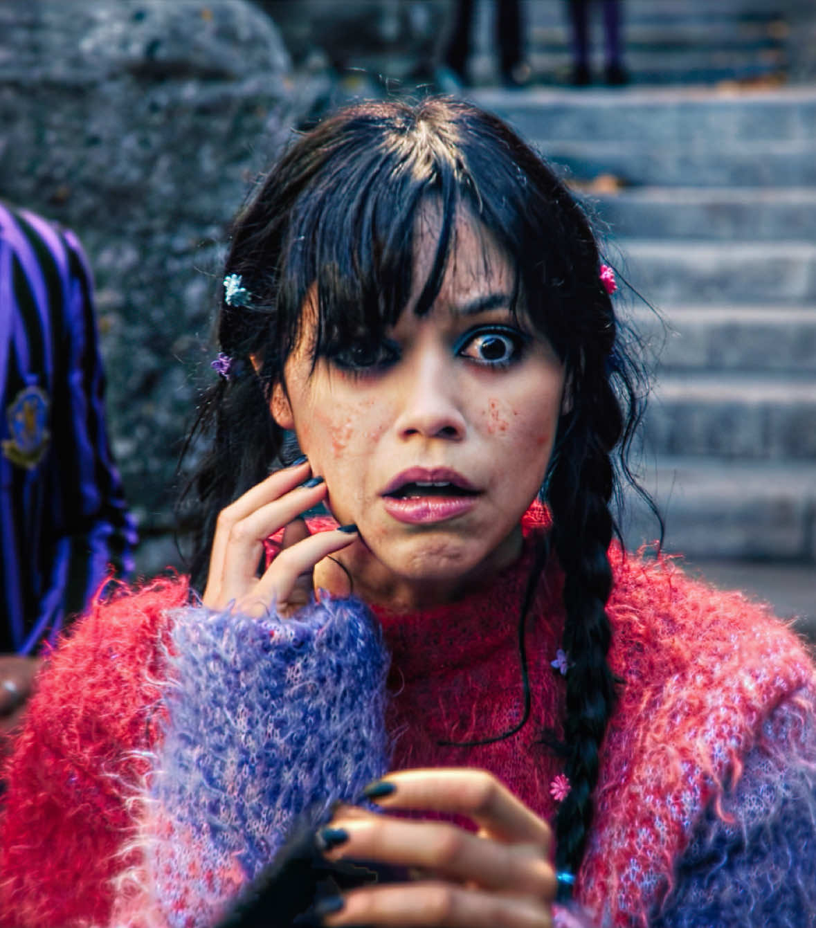enid as wednesday is so jenna ortega 2019 || presets in bio ₊˚⊹☆ #wednesday #jennaortega #enidsinclair #jennaortegaedit #edit 