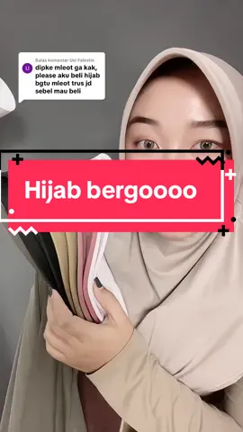 Membalas @Usi Falestin jangan ragu jangan bimbang , beli 10 sekalian 🤏😆 #hijabbergo #hijabinstan #hijabbergopinguin #hijabolahraga #hijabsekolah 