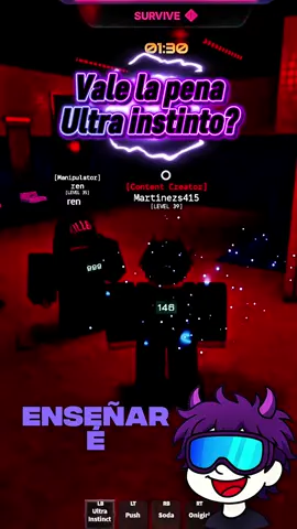Nueva habilidad ultra instinto #robloxfyp #inkgame #roblox 
