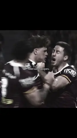 Reece Walsh toilet water powers #reecewalsh #fyp #nrl 