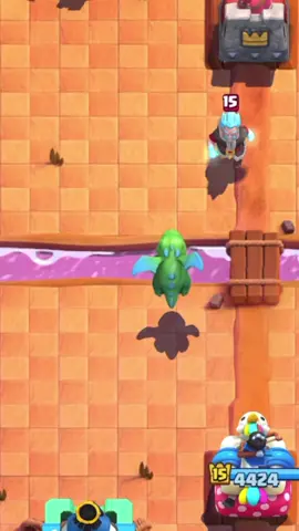 I could sense his hog! #golem #clashroyale #clash 