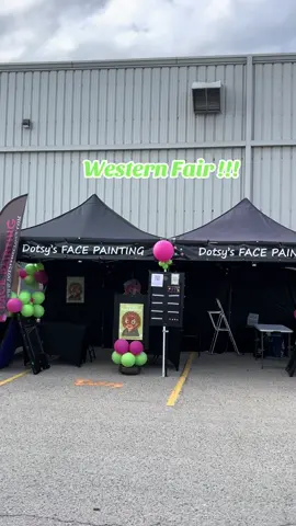 Come see us at The Western Fair ! Face Painting and Balloon Animals !