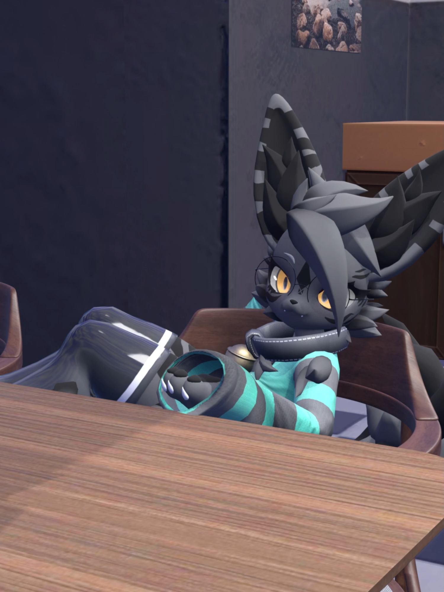 It's True. Cherry in cannonically enby #nonbinarytiktok #akumiwolf #fenneko