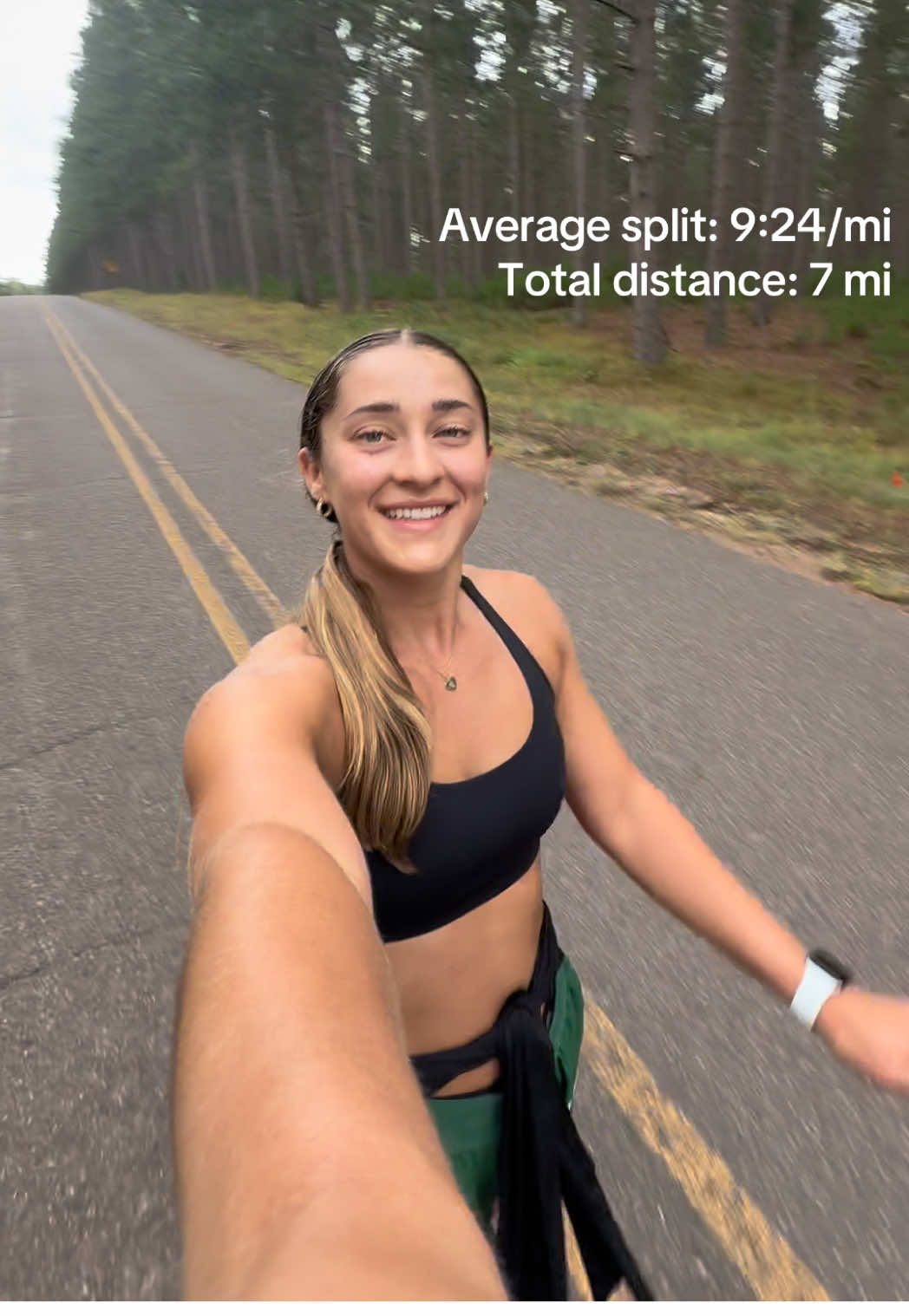 7 mile long run as a former sprinter training for a half marathon!!  Does running distance ever get easier?😅 #Running #halfmarathontraining #stravarun #longrun #fitnes 