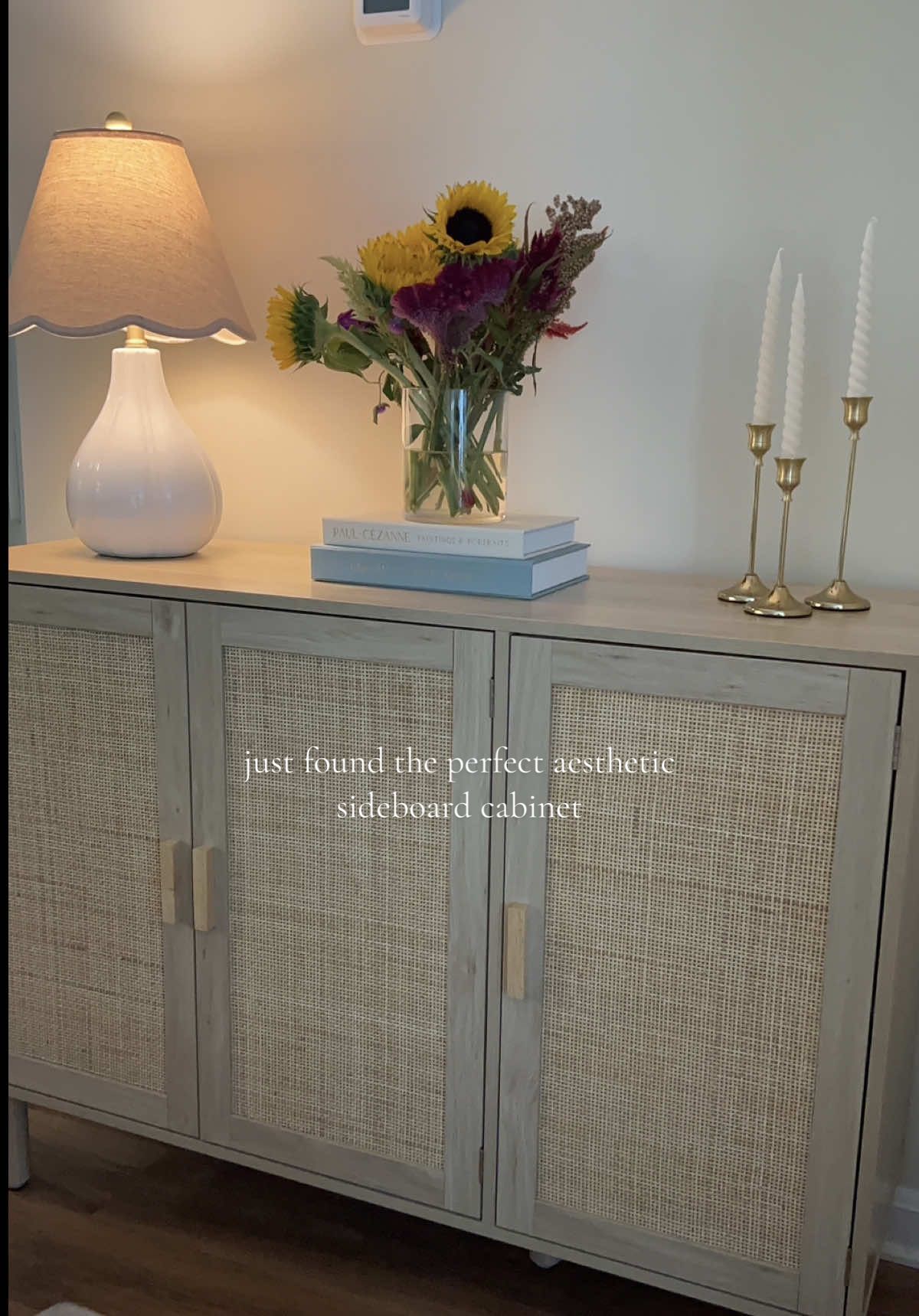 Add storage and style to any room in your home with these rattan cabinets ✨ From @HOMCOM  #rattancabinet #sideboard #homedecor #fall #storagecabinet 