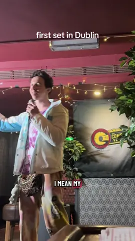 Had my first Craic in standup in Dublin